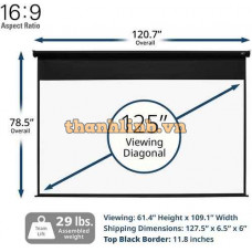 Màn chiếu điện 125-inch Elite Screens ELECTRIC125H
